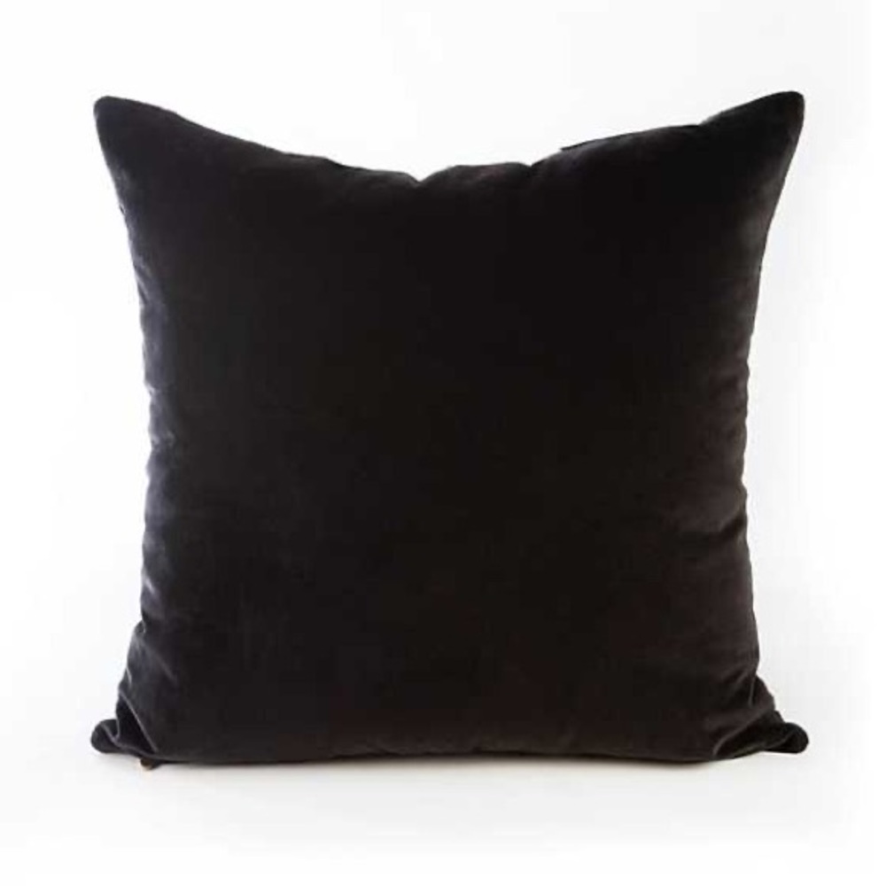 Mackenzie Childs Regiment Square Pillow Courtly Black White RETIRED RARE HTF MCM - Picture 3 of 9